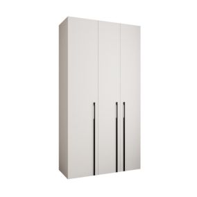 Armoire Como 3 a portes battantes H. 245 x L. 130 x P. 40, 3 portes