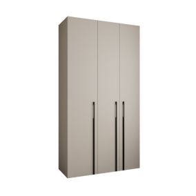 Armoire Como 3 a portes battantes H. 245 x L. 130 x P. 40, 3 portes