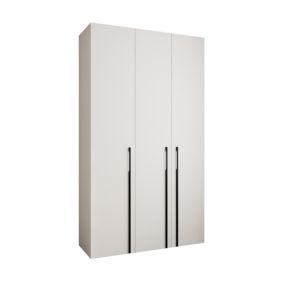 Armoire Como 3 a portes battantes H. 245 x L. 140 x P. 40, 3 portes