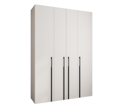 Armoire Como 3 a portes battantes H. 245 x L. 170 x P. 40, 4 portes