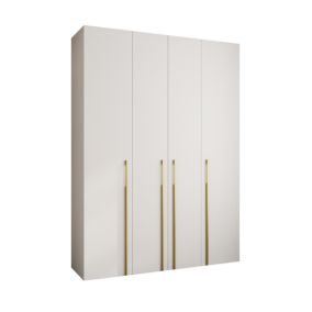 Armoire Como 3 a portes battantes H. 245 x L. 180 x P. 40, 4 portes