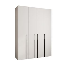 Armoire Como 3 a portes battantes H. 245 x L. 180 x P. 50, 4 portes