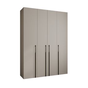 Armoire Como 3 a portes battantes H. 245 x L. 180 x P. 50, 4 portes