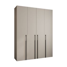 Armoire Como 3 a portes battantes H. 245 x L. 190 x P. 40, 4 portes