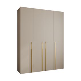 Armoire Como 3 a portes battantes H. 245 x L. 190 x P. 50, 4 portes