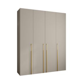 Armoire Como 3 a portes battantes H. 245 x L. 200 x P. 40, 4 portes