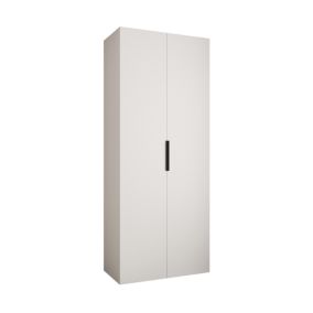 Armoire Como 4 a portes battantes H. 245 x L. 100 x P. 40, 2 portes