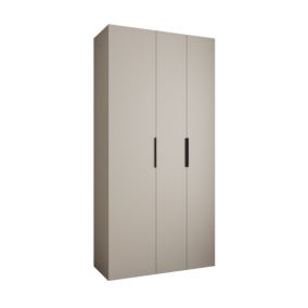 Armoire Como 4 a portes battantes H. 245 x L. 120 x P. 50, 3 portes