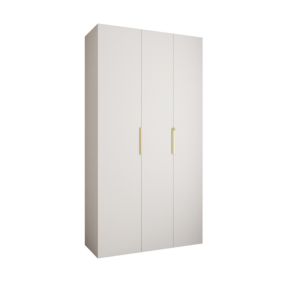 Armoire Como 4 a portes battantes H. 245 x L. 130 x P. 40, 3 portes