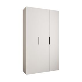 Armoire Como 4 a portes battantes H. 245 x L. 140 x P. 40, 3 portes