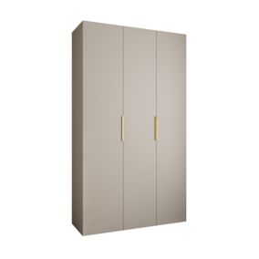 Armoire Como 4 a portes battantes H. 245 x L. 140 x P. 40, 3 portes