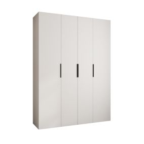 Armoire Como 4 a portes battantes H. 245 x L. 180 x P. 40, 4 portes