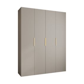 Armoire Como 4 a portes battantes H. 245 x L. 190 x P. 40, 4 portes