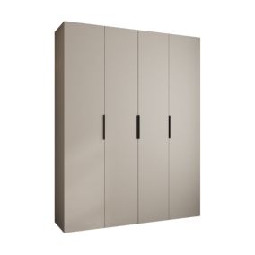 Armoire Como 4 a portes battantes H. 245 x L. 190 x P. 50, 4 portes