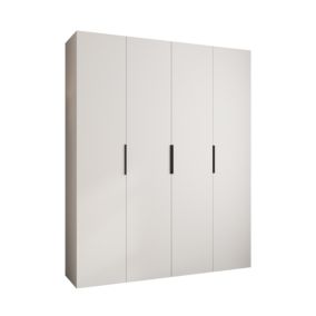 Armoire Como 4 a portes battantes H. 245 x L. 200 x P. 40, 4 portes