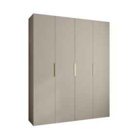 Armoire Como 4 a portes battantes H. 245 x L. 200 x P. 40, 4 portes