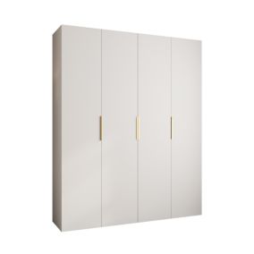 Armoire Como 4 a portes battantes H. 245 x L. 200 x P. 50, 4 portes