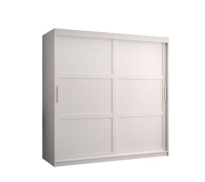 Armoire coulissante Ramiro 1 180, profondeur 62 blanc