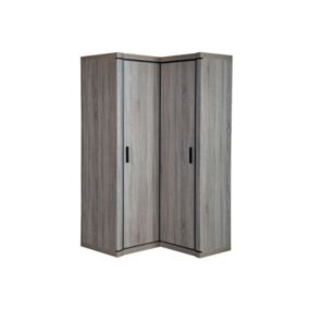 Armoire d'angle Lorelie 119, Nombre d'étagères: 5, 192x114x100cm