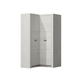 Armoire d'angle Serfeno 111, Nombre d'étagères: 5, 192x106x90cm