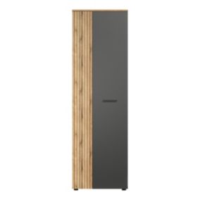 Armoire d'entrée 2 porte L60 cm - ESTEBAN