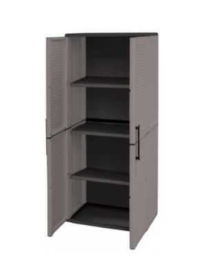 Armoire d'extérieur Dambrosin, Meubles de balcon, Armoire polyvalente ...