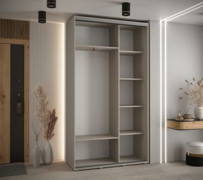 Armoire Dakota 1 a portes coulissantes 130/45/235,2  portes