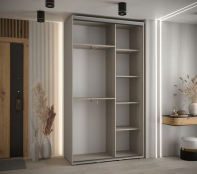 Armoire Dakota 1 a portes coulissantes 130/45/235,2  portes