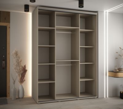 Armoire Dakota 2 a portes coulissantes 170/60/235,3  portes