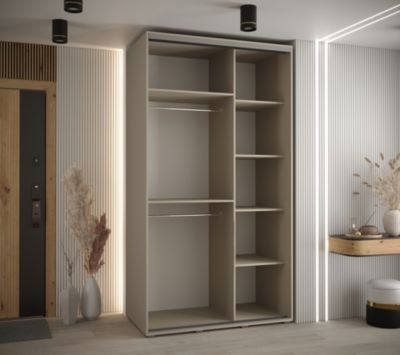 Armoire Dakota 3 a portes coulissantes 130/60/235,2  portes