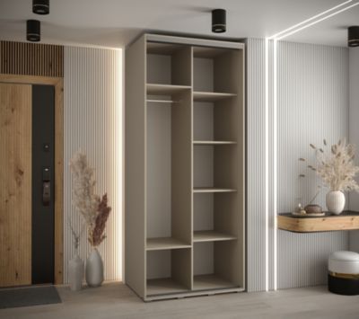 Armoire Dakota 4 a portes coulissantes 100/60/235,2  portes