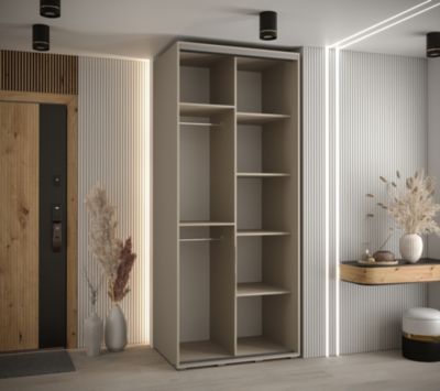Armoire Dakota 4 a portes coulissantes 100/60/235,2  portes