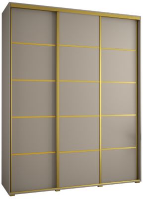 Armoire Dakota 4 a portes coulissantes 190/45/235,3  portes
