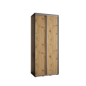 Armoire Davos 1 a portes coulissantes H. 235,2 x L. 100 x P. 45 2 portes