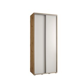 Armoire Davos 1 a portes coulissantes H. 235,2 x L. 100 x P. 60 2 portes