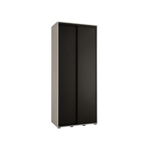 Armoire Davos 1 a portes coulissantes H. 235,2 x L. 100 x P. 60 2 portes