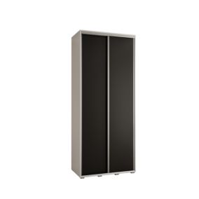 Armoire Davos 1 a portes coulissantes H. 235,2 x L. 100 x P. 60 2 portes