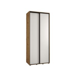 Armoire Davos 1 a portes coulissantes H. 235,2 x L. 110 x P. 45 2 portes