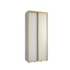 Armoire Davos 1 a portes coulissantes H. 235,2 x L. 110 x P. 60 2 portes