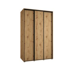 Armoire Davos 1 a portes coulissantes H. 235,2 x L. 150 x P. 45 3 portes