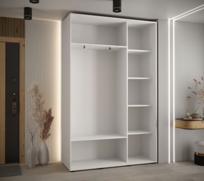 Armoire Davos 1 a portes coulissantes H. 235,2 x L. 150 x P. 45 3 portes