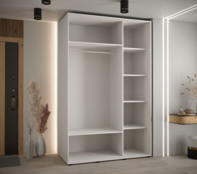 Armoire Davos 1 a portes coulissantes H. 235,2 x L. 150 x P. 60 3 portes