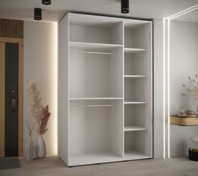 Armoire Davos 1 a portes coulissantes H. 235,2 x L. 150 x P. 60 3 portes