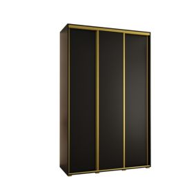 Armoire Davos 1 a portes coulissantes H. 235,2 x L. 160 x P. 60 3 portes