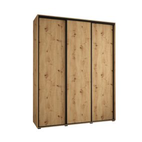 Armoire Davos 1 a portes coulissantes H. 235,2 x L. 190 x P. 45 3 portes