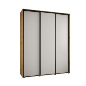 Armoire Davos 1 a portes coulissantes H. 235,2 x L. 190 x P. 45 3 portes