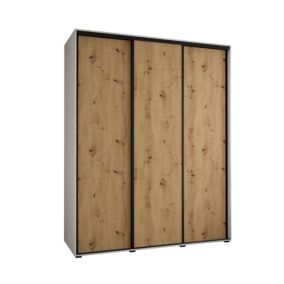 Armoire Davos 1 a portes coulissantes H. 235,2 x L. 190 x P. 45 3 portes