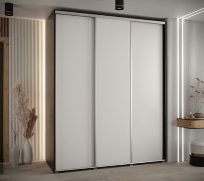 Armoire Davos 1 a portes coulissantes H. 235,2 x L. 190 x P. 45 3 portes