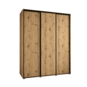 Armoire Davos 1 a portes coulissantes H. 235,2 x L. 190 x P. 60 3 portes