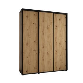 Armoire Davos 1 a portes coulissantes H. 235,2 x L. 190 x P. 60 3 portes